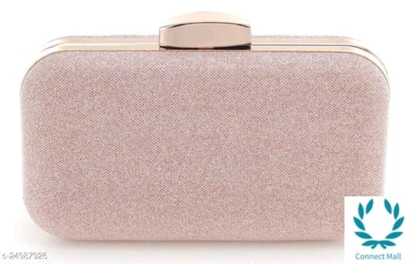 Women's Glitter Floral Clutch